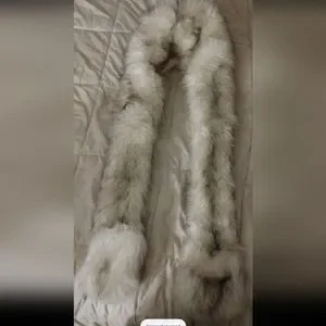 Vintage Rave SpiritHoods Faux Husky Fur Scarf Spirit Hoods Husky Faux Fur Hood Scarf with | Mercari main image 4